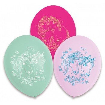 Póni léggömb, lufi 6 db-os 22,8 cm Póni léggömb, lufi 6 db-os 22,8 cm