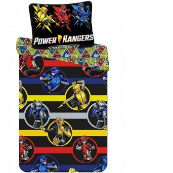 Power Rangers gyerek ágyneműhuzat 100×135cm, 40×60 cm Power Rangers gyerek ágyneműhuzat 100×135cm, 40×60 cm