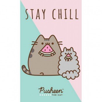 Pusheen Stay Chill kéztörlő, arctörlő, törölköző 30x50 cm Pusheen Stay Chill kéztörlő, arctörlő, törölköző 30x50 cm
