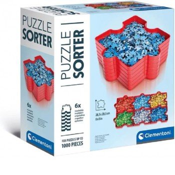 Puzzle szortírozó 6 db-os Clementoni