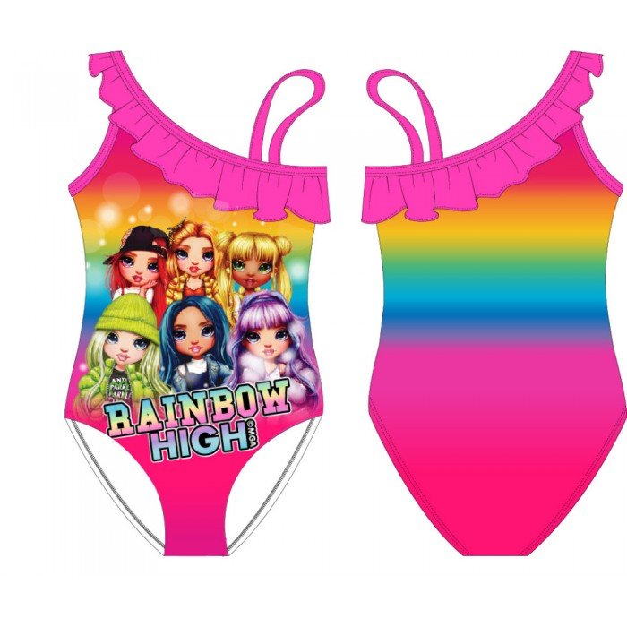 Rainbow High gyerek fürdőruha, úszó 98-134 cm