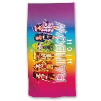 Rainbow High Team fürdőlepedő, strand törölköző 70x140cm (Fast Dry) Rainbow High Team fürdőlepedő, strand törölköző 70x140cm (Fast Dry)