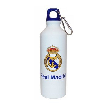 Real Madrid Emblem alumínium kulacs akasztóval 500 ml Real Madrid Emblem alumínium kulacs akasztóval 500 ml