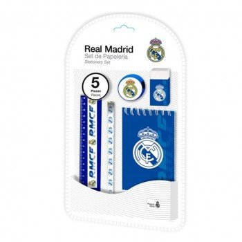 Real Madrid Emblem írószer szett 5 db-os Real Madrid Emblem írószer szett 5 db-os