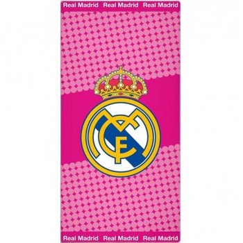 Real Madrid Pink fürdőlepedő, strand törölköző 70x140cm Real Madrid Pink fürdőlepedő, strand törölköző 70x140cm