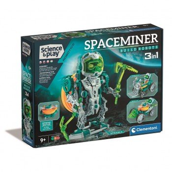 Robot Spaceminer 3 az 1-ben építőjáték Clementoni Robot Spaceminer 3 az 1-ben építőjáték Clementoni
