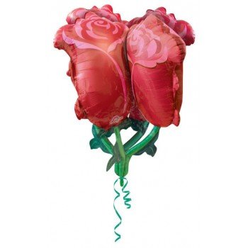 Rózsa fólia lufi 76 cm Rózsa fólia lufi 76 cm