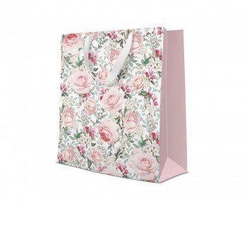 Gorgeous Roses, Rózsa papír ajándéktasak 26,5x33,5x13 cm Gorgeous Roses, Rózsa papír ajándéktasak 26,5x33,5x13 cm