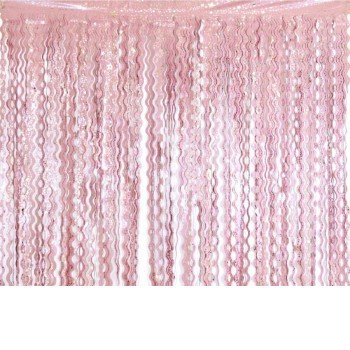 B&C Silver Stars, Pink csillagos függöny 2 m B&C Silver Stars, Pink csillagos függöny 2 m