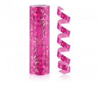 Holographic Pink, Rózsaszín szerpentin 4 m Holographic Pink, Rózsaszín szerpentin 4 m