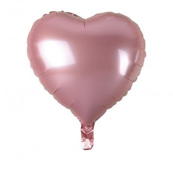 Light Pink Heart, Rózsaszín szív fólia lufi 37 cm Light Pink Heart, Rózsaszín szív fólia lufi 37 cm