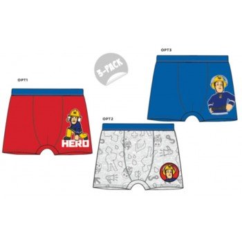 Sam a tűzoltó gyerek boxeralsó 3 darab/csomag 122/128 cm Sam a tűzoltó gyerek boxeralsó 3 darab/csomag 122/128 cm