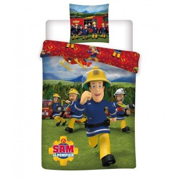 Sam a tűzoltó Rescue Mission ágyneműhuzat 140×200cm, 63×63 cm microfibre Sam a tűzoltó Rescue Mission ágyneműhuzat 140×200cm, 63×63 cm microfibre