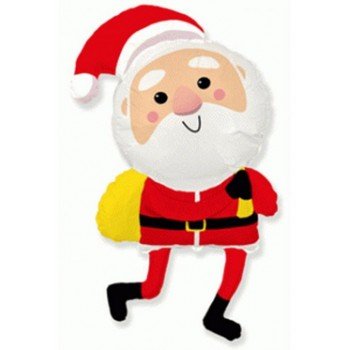 Santa Claus, Télapó fólia lufi 113 cm Santa Claus, Télapó fólia lufi 113 cm