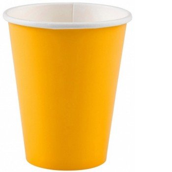 Sunshine Yellow papír pohár 8 db-os 250 ml Sunshine Yellow papír pohár 8 db-os 250 ml