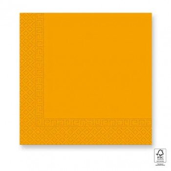 Yellow Unicolour, Sárga szalvéta 20 db-os 33x33 cm FSC Yellow Unicolour, Sárga szalvéta 20 db-os 33x33 cm FSC