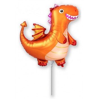 Dragon Orange, Sárkány fólia lufi 36 cm (WP) Dragon Orange, Sárkány fólia lufi 36 cm (WP)
