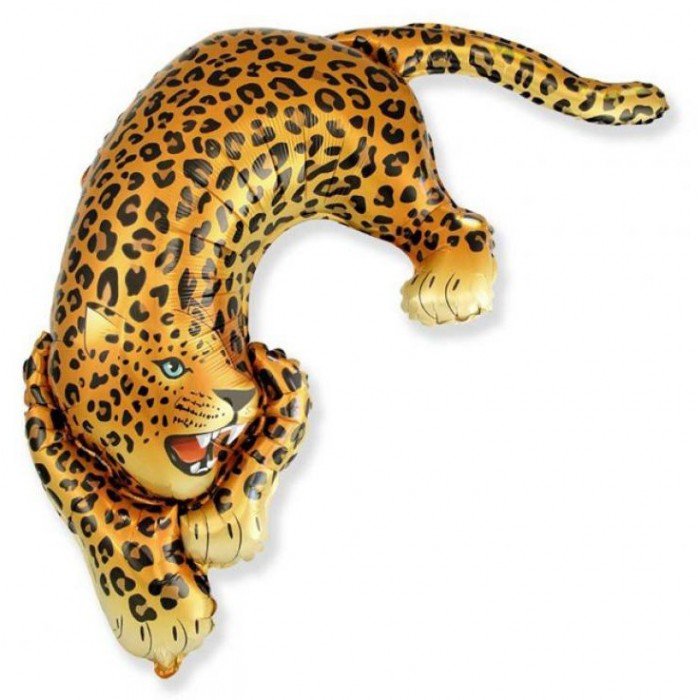 Savage Leopard, Leopárd fólia lufi 61 cm