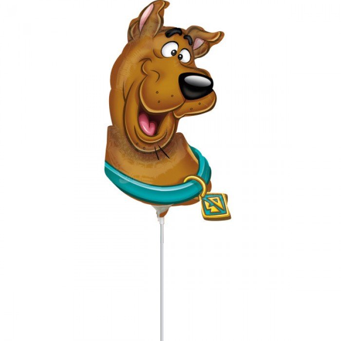 Scooby-Doo Crazy mini fólia lufi 34 cm (WP)