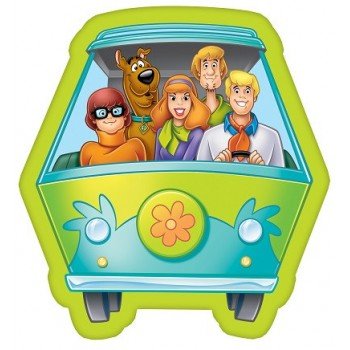 Scooby-Doo Mystery Machine formapárna, díszpárna 40x33 cm Scooby-Doo Mystery Machine formapárna, díszpárna 40x33 cm