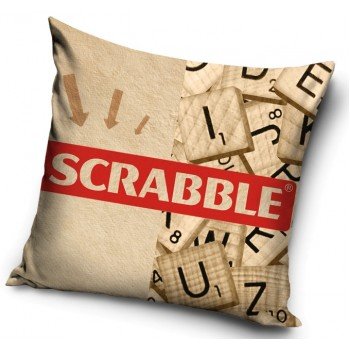 Scrabble párnahuzat 40*40 cm Scrabble párnahuzat 40*40 cm