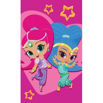 Shimmer és Shine The Genies kéztörlő arctörlő, törölköző 30*50cm Shimmer és Shine The Genies kéztörlő arctörlő, törölköző 30*50cm