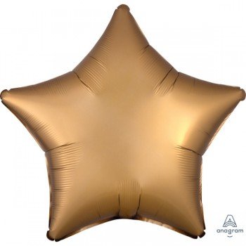 Silk Gold csillag fólia lufi 48 cm Silk Gold csillag fólia lufi 48 cm