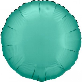 Silk Jade Green kör fólia lufi 43 cm Silk Jade Green kör fólia lufi 43 cm