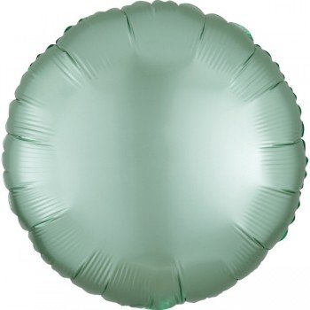 Silk Mint Green kör fólia lufi 43 cm Silk Mint Green kör fólia lufi 43 cm