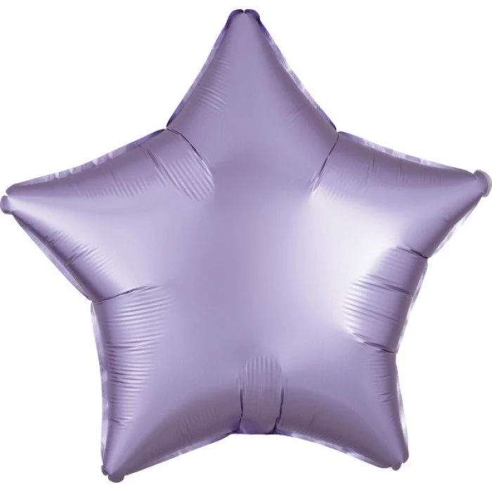 Silk Pastel Lilac csillag fólia lufi 48 cm Silk Pastel Lilac csillag fólia lufi 48 cm