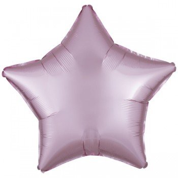 Silk Pastel Pink csillag fólia lufi 48 cm Silk Pastel Pink csillag fólia lufi 48 cm