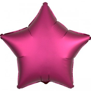 Silk Pomegranate csillag fólia lufi 48 cm Silk Pomegranate csillag fólia lufi 48 cm