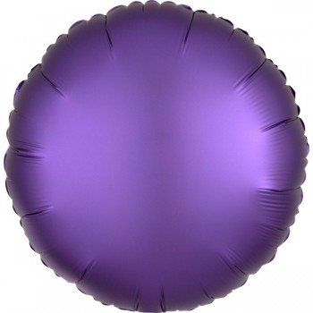 Silk Purple kör fólia lufi 43 cm Silk Purple kör fólia lufi 43 cm