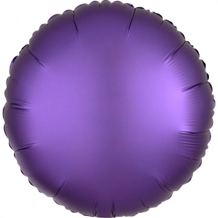 Silk Purple kör fólia lufi 43 cm Silk Purple kör fólia lufi 43 cm
