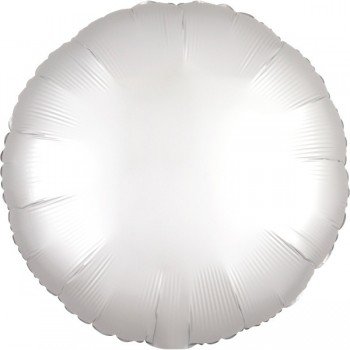 Silk White kör fólia lufi 43 cm Silk White kör fólia lufi 43 cm