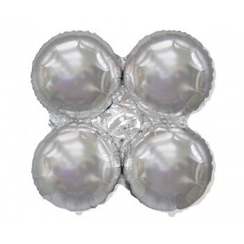 Silver, Ezüst léggömb tartó 90 cm (WP) Silver, Ezüst léggömb tartó 90 cm (WP)