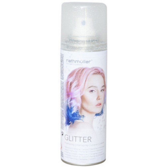 Silver Glitter Hairspray, Ezüst csillámos hajlakk 100 ml