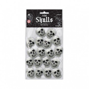 Skulls, Kopnyák mini dekoráció 18 db-os Skulls, Kopnyák mini dekoráció 18 db-os