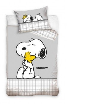 Snoopy & Woodstock gyerek ágyneműhuzat 100x135 cm, 40x60 cm Snoopy & Woodstock gyerek ágyneműhuzat 100x135 cm, 40x60 cm