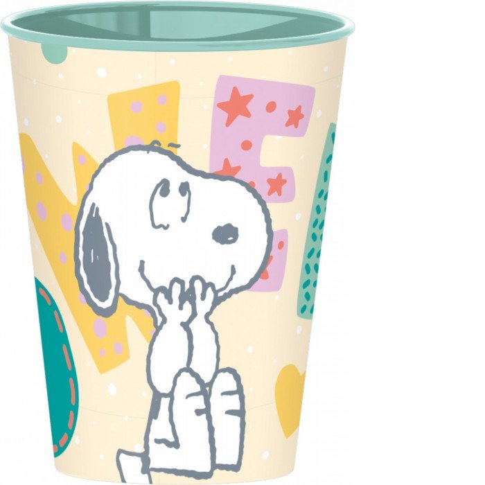 Snoopy pohár, műanyag 260 ml