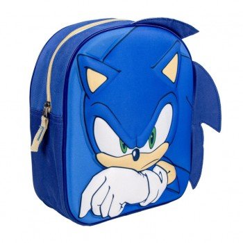 Sonic a sündisznó 3D hátizsák, táska 31 cm Sonic a sündisznó 3D hátizsák, táska 31 cm