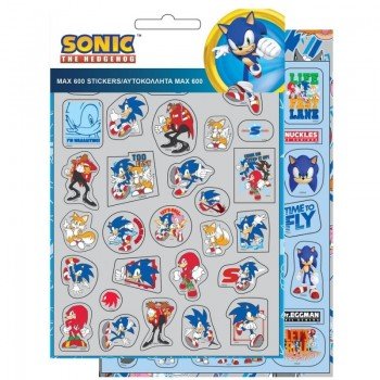 Sonic a sündisznó 600 darabos matrica szett Sonic a sündisznó 600 darabos matrica szett