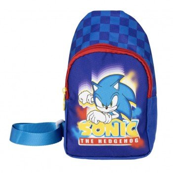 Sonic a sündisznó Bandolier oldaltáska 23 cm Sonic a sündisznó Bandolier oldaltáska 23 cm