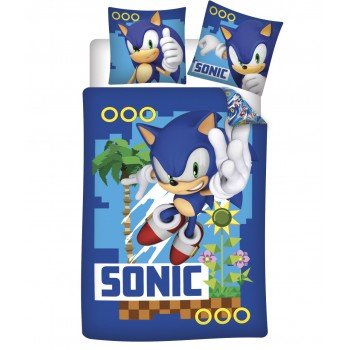 Sonic, a sündisznó World Runner ágyneműhuzat 140×200cm, 70×90 cm Sonic, a sündisznó World Runner ágyneműhuzat 140×200cm, 70×90 cm