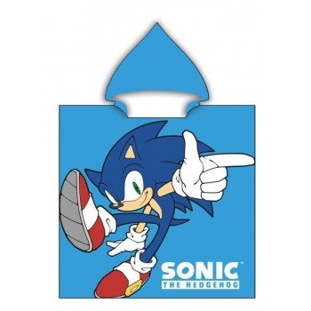 Sonic a sündisznó Dude strand törölköző poncsó 55x110 cm (Fast Dry) Sonic a sündisznó Dude strand törölköző poncsó 55x110 cm (Fast Dry)
