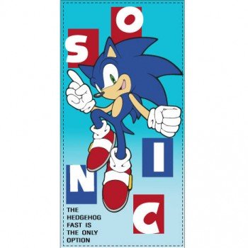Sonic a sündisznó Fast fürdőlepedő, strand törölköző 70x140cm (Fast Dry) Sonic a sündisznó Fast fürdőlepedő, strand törölköző 70x140cm (Fast Dry)