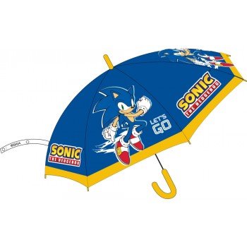 Sonic a sündisznó gyerek félautomata esernyő Ø74 cm Sonic a sündisznó gyerek félautomata esernyő Ø74 cm