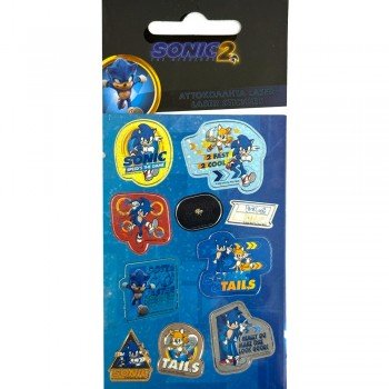 Sonic, a sündisznó hologrammos matrica szett Sonic, a sündisznó hologrammos matrica szett