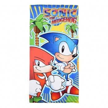 Sonic a sündisznó Palm fürdőlepedő, strand törölköző 70x140cm (Fast Dry) Sonic a sündisznó Palm fürdőlepedő, strand törölköző 70x140cm (Fast Dry)