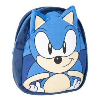 Sonic a sündisznó plüss hátizsák, táska 22 cm Sonic a sündisznó plüss hátizsák, táska 22 cm